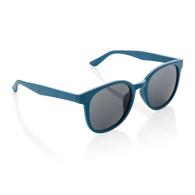 Lunettes soleil paille blé - image 5
